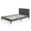 Lit plateforme tapissier Zinus-50919961-50919962