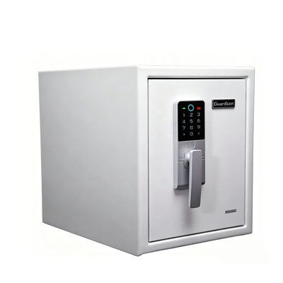 18.15"White anti-theft safe for home office