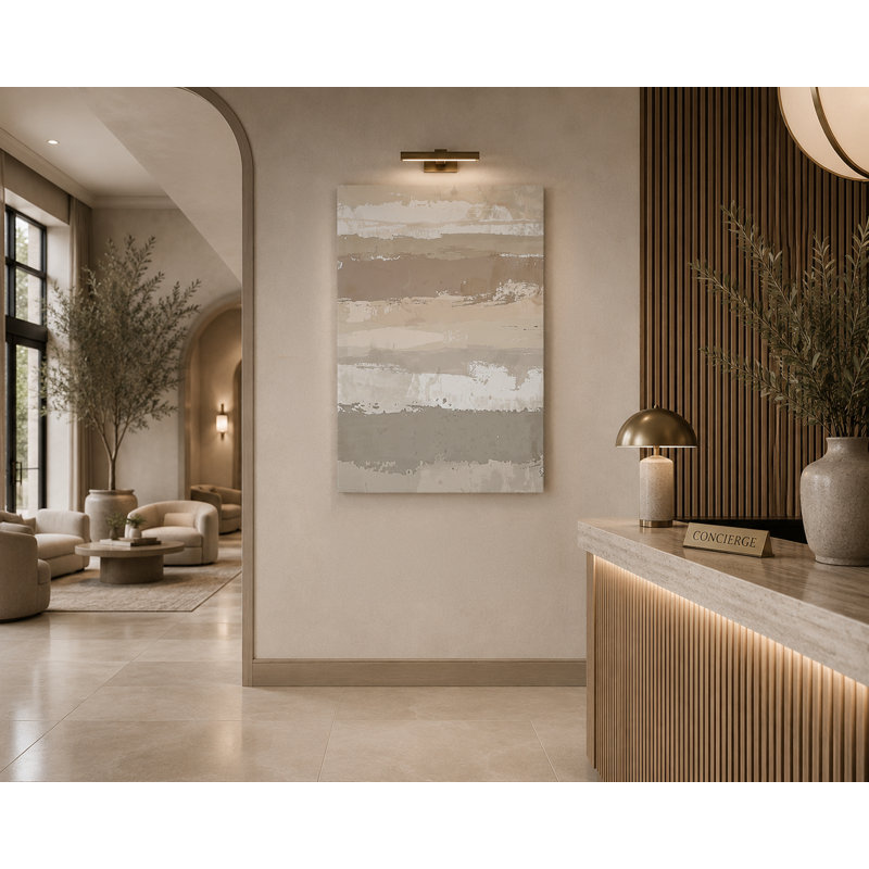 Art texturé sur toile texturée abstraite texturée, H 48 po x l 32 po x P 1,5 po