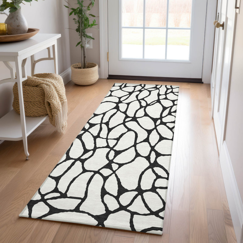  Machine Washable Indoor/Outdoor Chayden ACN1023 Rug, Runner 2'3" x 7'6"