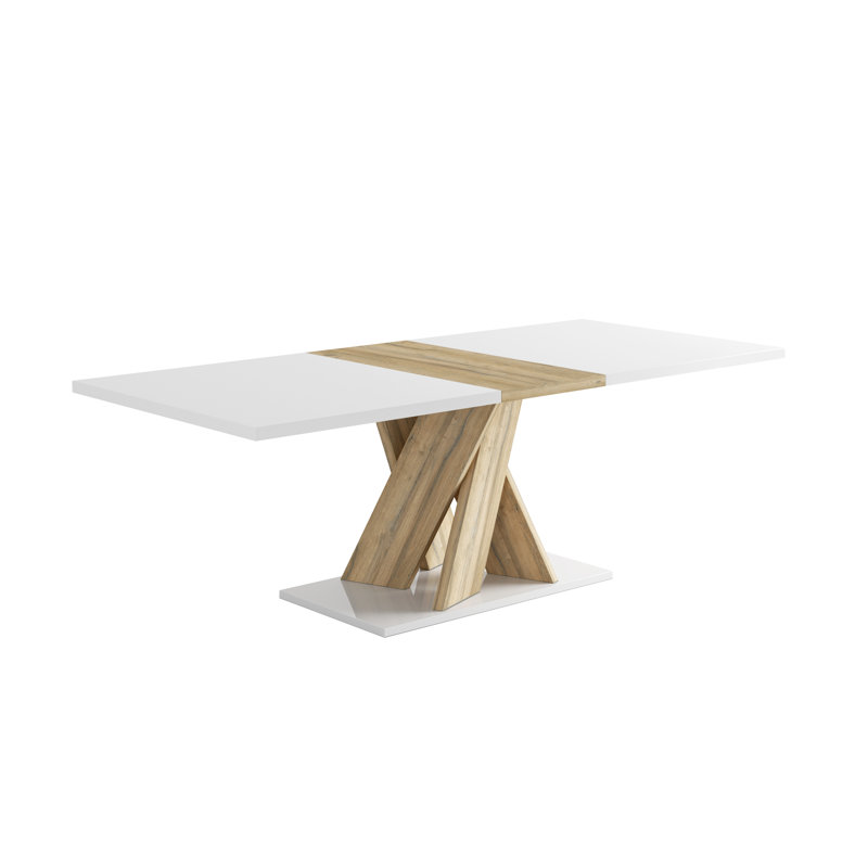 Baelie 1 LEAF RECTANGULAR DINING TABLE N°10