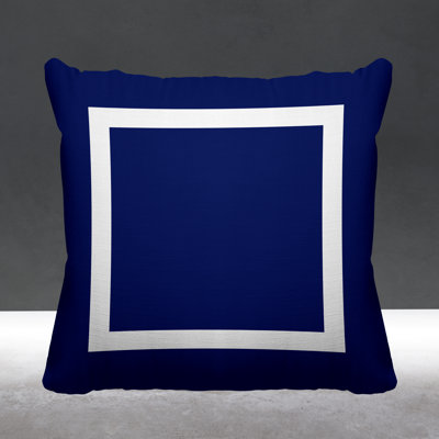 Luella Geometric Outdoor Reversible Throw Pillow