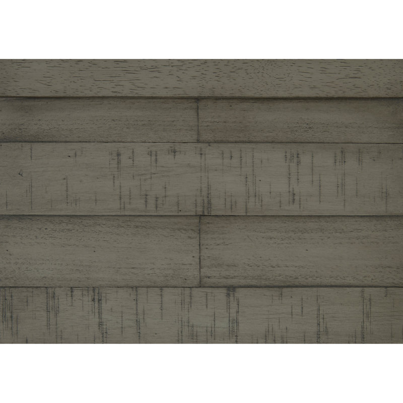 Banc rembourré de mousse à hauteur de comptoir, gris pour banc de salle à manger décontracté, coussin de siège texturé