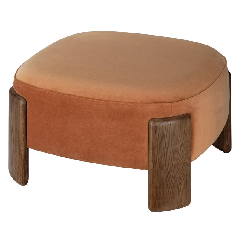 Tarte Square Ottoman, Orange