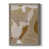 Toile avec cadre gris