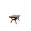Table de salle à manger formelle 1Pc avec meubles de salle à manger à finition espresso en bois massif