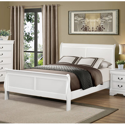 Full Size Bed frame with headboard and footboard