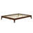 Solid Dry Bamboo Wood Platform Bed Frame, With Wood Slat Support-1921776486