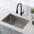 28'' L Single Bowl Stainless Steel Kitchen Sink