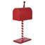 Annalou Metal & Wood Post Mounted Post Box