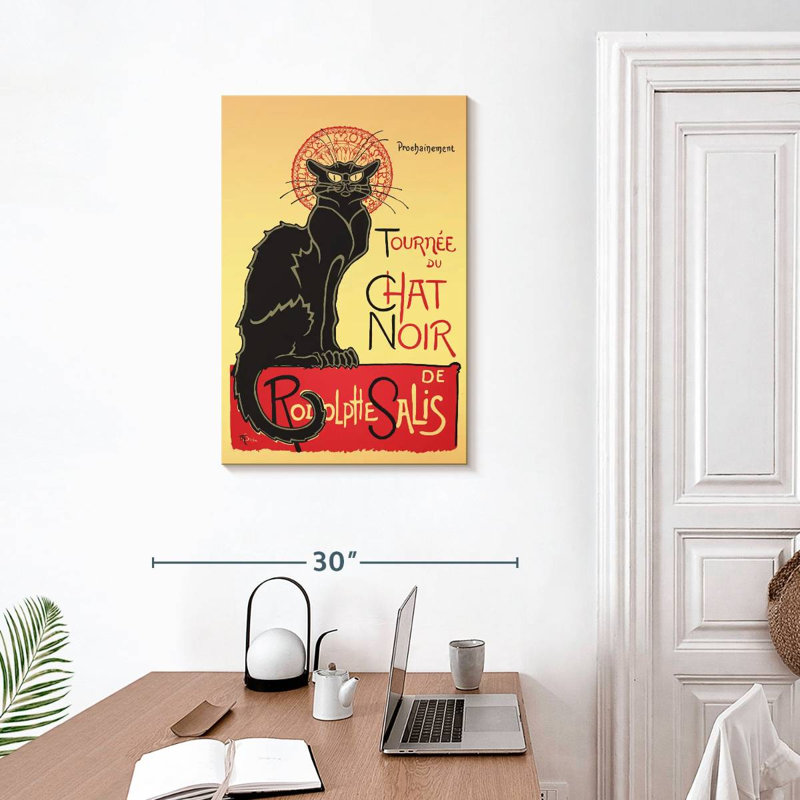Tergel Cat Noir, 30" H x 20" W