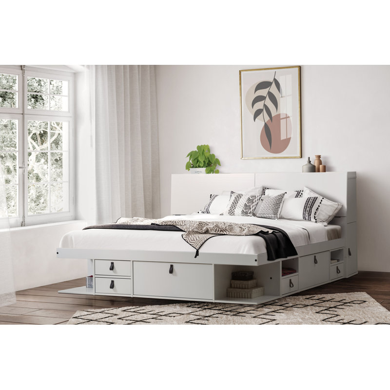 Bed Lawrenceville, Super King (6'), White