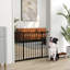 PawHut Pressure Mounted Pet Gate