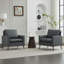 Fauteuil d'appoint en similicuir, fauteuil Clue-2132189741