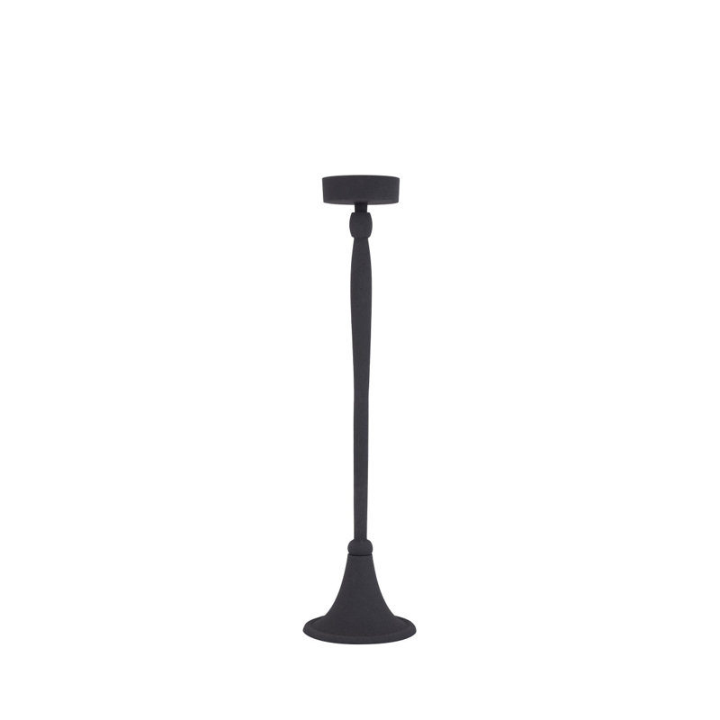 Aluminium Candelabra, Black
