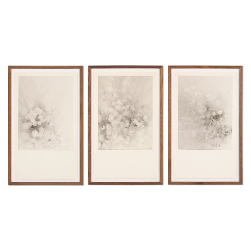 «Futral Triptych» par Adrian White, 32" H x 60" W