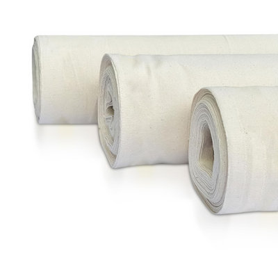 FabricLA Premium Duck Cloth Canvas Fabric l Wide 2 Yards |