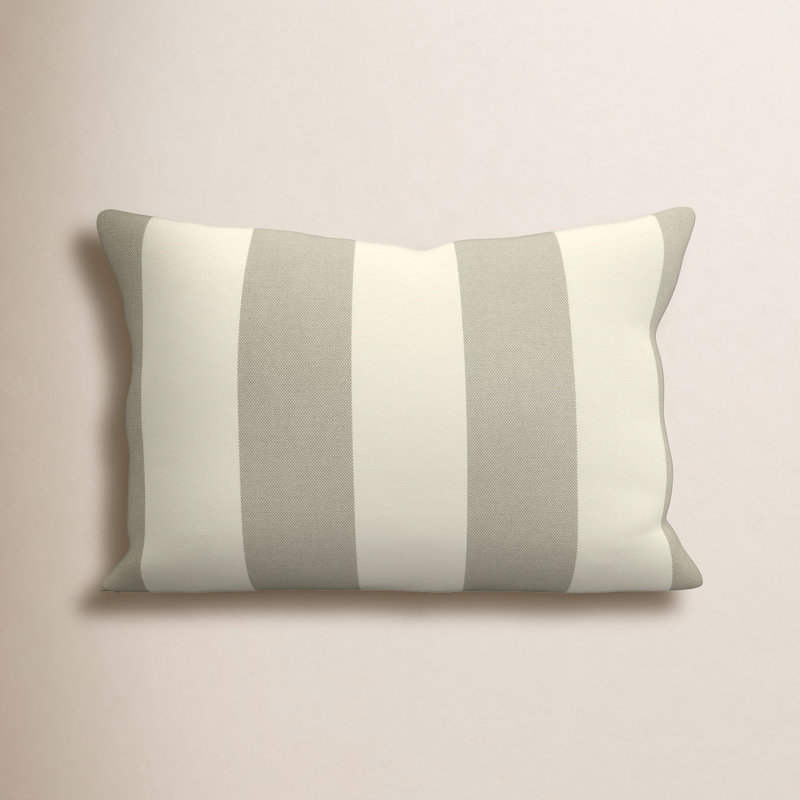 Coussin décoratif intérieur / extérieur Amala Sunbrella® pour patio et espaces de vie, Goéland Solana