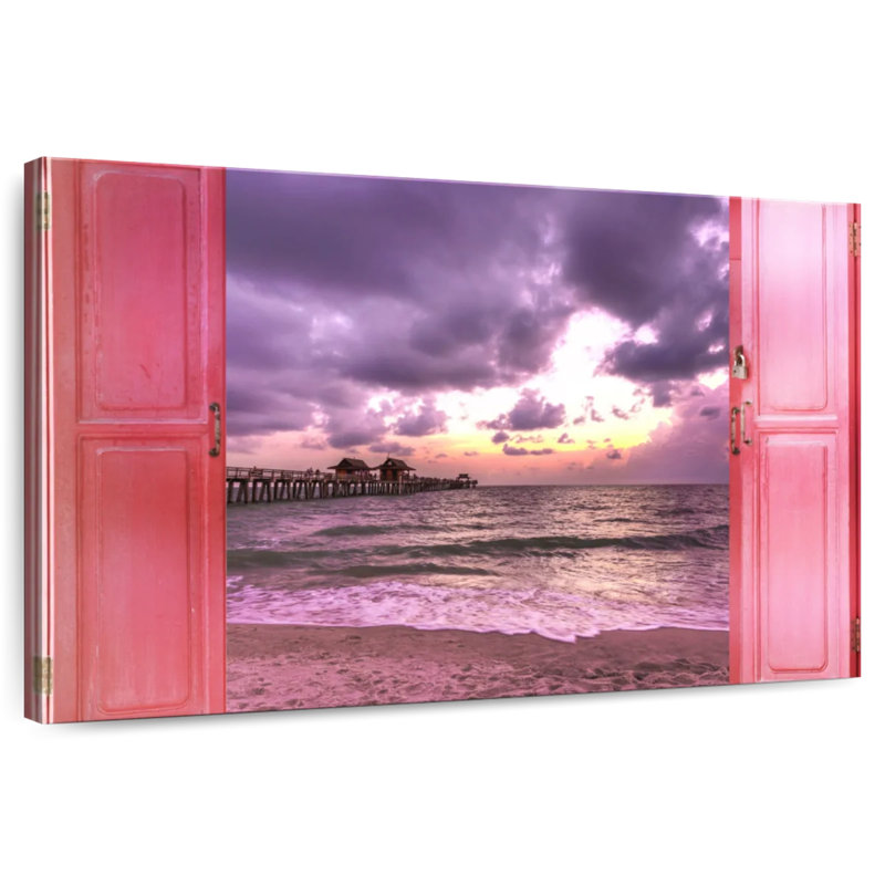Gillard Window To Dramatic Gillard, 34" H x 51" W