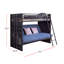 Lit superposé de futon Ailie