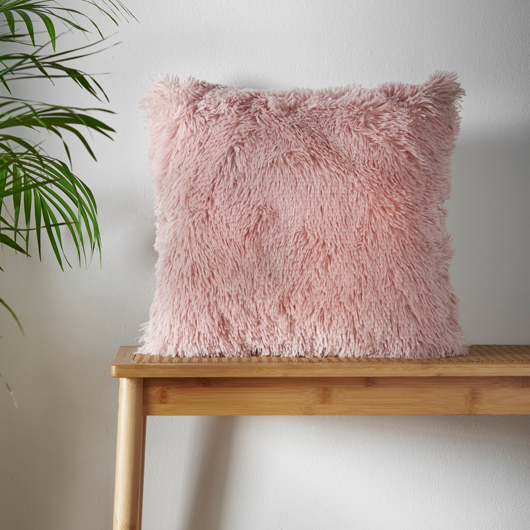 Cuddly Deep Pile Faux Fur Cushion Cover