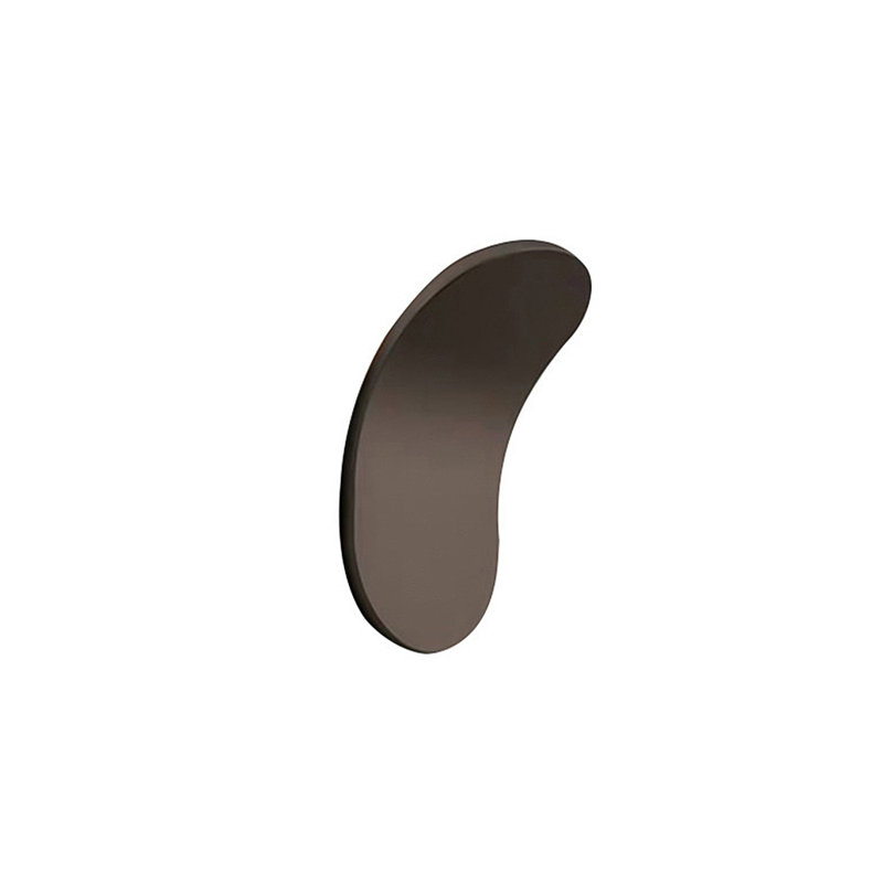 Rintoul LED Flush Mounted Sconce, Black, 6000K