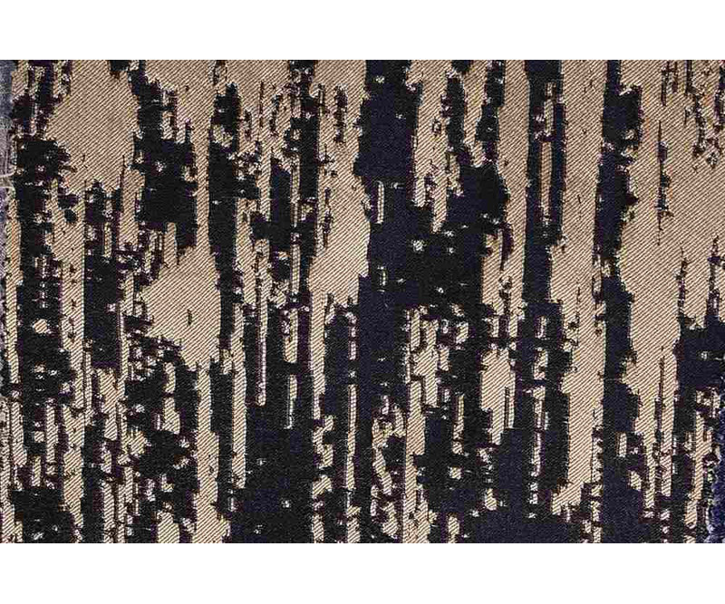 Tissu Lenora, Doré / Noir