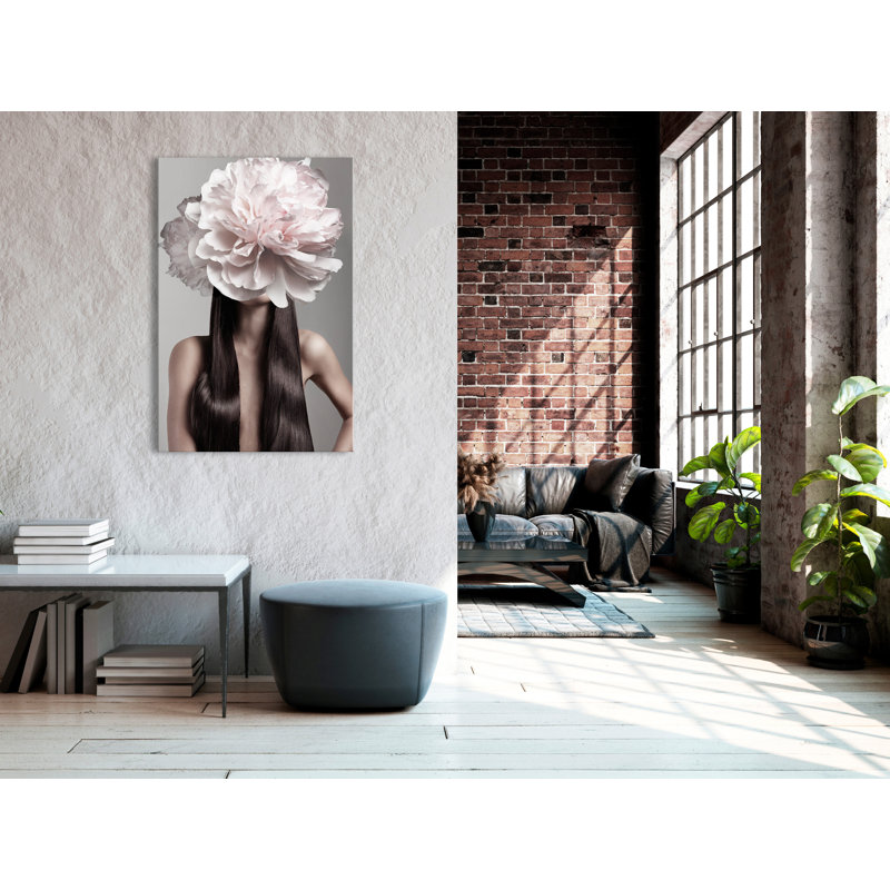 Flower Head - Wrapped Canvas Print, 120cm H x 80cm W