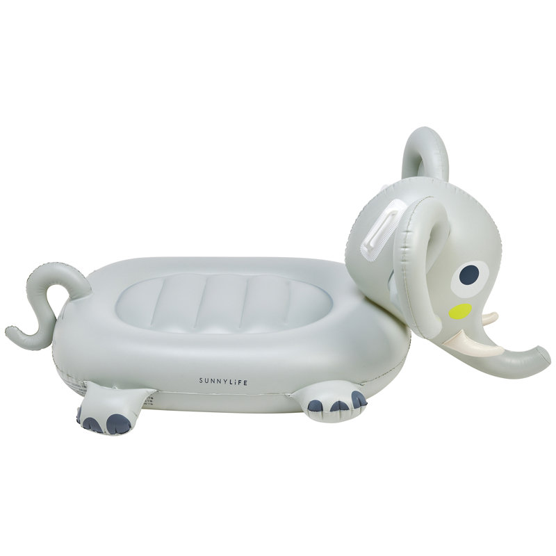Flotteur pour enfants: Eli l'éléphant - gris