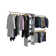 SuiteSymphony 84" W - 120" W Closet System Kit with Top Shelves