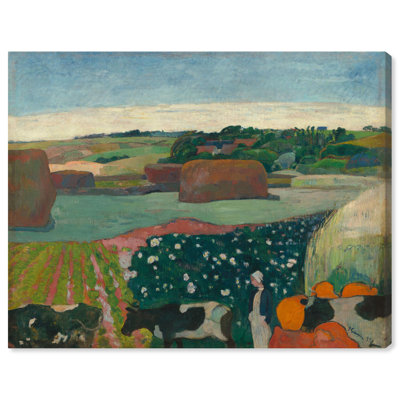 Art Remedy Classic Landscapes Canvas Brittany 1890