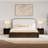 Baxtor Walnut King Boucle Headboard Bed-685511372-691121189