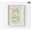 «Bible Saying I» par Becky Thorns, Reproduction d'affiche encadrée Isaïe 41:10, citation biblique colorée, très grand verset de la Bible