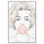 Oliver Gal Pop Bella Fashion - Diamond Dust Framed Canvas Art