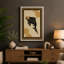 Descending Bear Art Deco - Wrapped Canvas-343314396-343314398