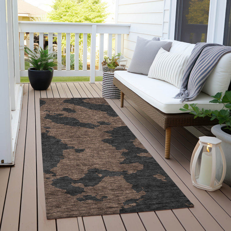 Tapis Aquaisha avec envers antidérapant, Runner 2'3" x 7'6"