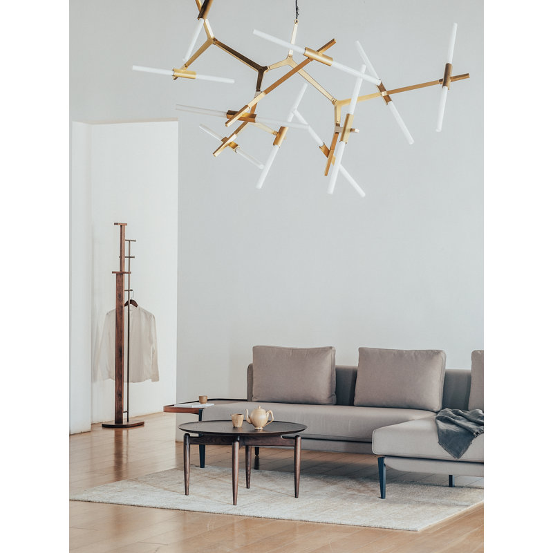 Inter Coat Hanger, Black Oak