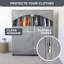 Garde-robe portable avec tringle en métal-946152646