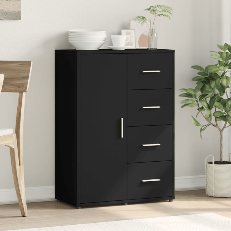 Oliwier 60cm Sideboard, Black