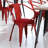 Briceidy All-Weather Metal Stack Chair with Arms and Poly Resin Seat-1093872926-1093872925