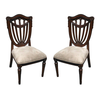 Chaise d'appoint Sheraton, 2 pièces