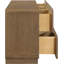 Commode Adagio en bois massif brun et placage de chêne-123222855