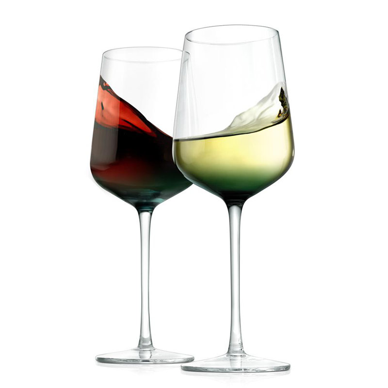 22 oz. Ansah Ensemble de verres à pied en verre