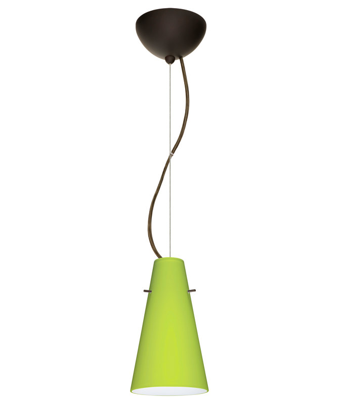 Canyon Creek 1 - Light Single Pendant, Brushed Bronze