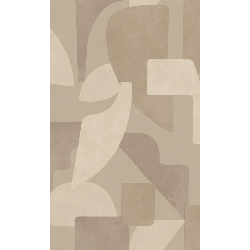 Abstract Double Roll, Brown