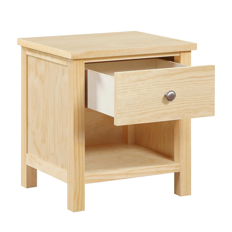 Table de chevet 1 tiroir avec rangement