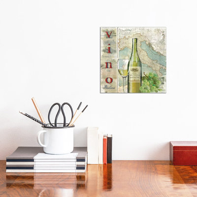Vino by Carol Robinson - Print on Canvas