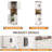 Farmhouse Corner Cabinet for Living Room, Kitchen, Laundry Room-785868957