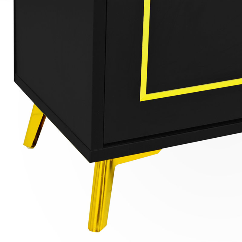 Armoire décorative, Noir