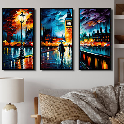 Colorful City In London II " Colourful City In London II " 3 - Pieces